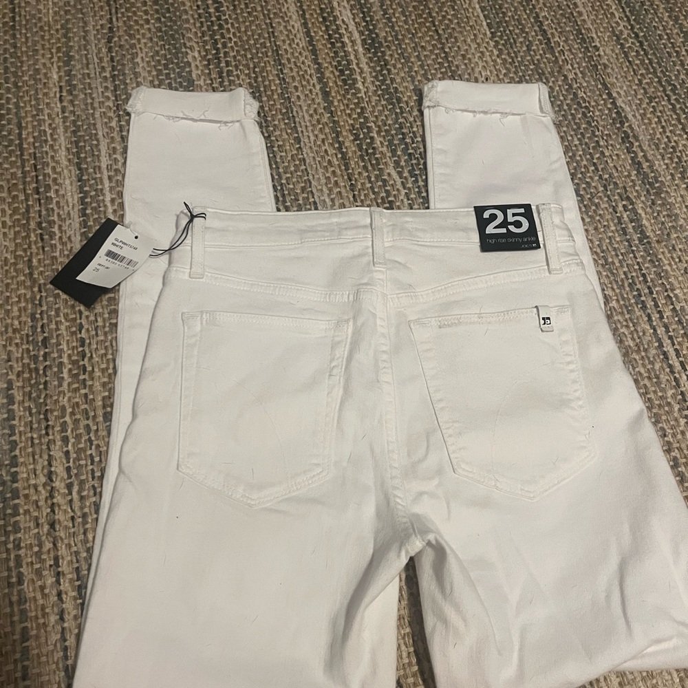 Joe's Jeans High Rise White Denim